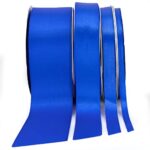 Stuffvisor Royal Blue Satin Ribbon, 1 inch x 50 Yards, Double Face Solid Color Ribbon Roll, 100% Polyester Ribbon for Gift Wrapping, Crafts, Hair and Multiple Decorations
