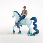 Schleich bayala 2-Piece Toy Playset for Girls and Boys Ages 5+, Mermaid Aryon with Blue Unicorn Toy