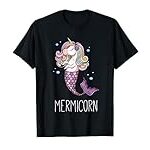 Mermicorn Unicorn Gift For Women Girls Mermaid T-Shirt