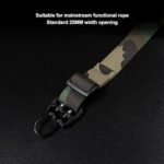 BROLEO QD SlingMount, Heavy Duty QD Quick Detach, Quick Release Stainless Steel QD Wire, Accuracy and DurableStrap for Outdoor Adventures, BROLEO2u8vtgpmsh