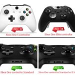 eXtremeRate Blue Flame Soft Touch Grip Front Housing Shell Faceplate for Standard Xbox One Controller (Fits Both with 3.5mm Port and without 3.5 mm Port)