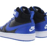 Nike Boy’s Court Borough Mid 2 (Big Kid) Black/Game Royal/Game Royal/White 7 Big Kid M