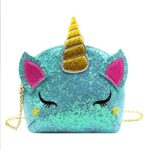 RARITYUS Kids Rainbow Cute Unicorn Crossbody Purse Sequins Shoulder Bag Gift for Little Girls