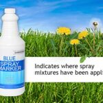 Blue Spray Marker – (32 Ounces) – Weed Spray Dye, Herbicide Dye, Fertilizer Marking Dye, Turf Mark and Blue Herbicide Marker, Organic Herbicide Marking