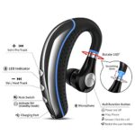 FIMITECH Bluetooth Headset, Wireless Earpiece V5.0 Bluetooth Earpiece Ultralight Hands Free for Business/Office/Driving/Sporting