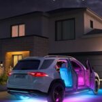 Govee Car Underglow Lights, 8 pcs RGBIC Under Car Lights with 16 Million Colors and 45 Scene Modes, Exterior Car Lights with App Control, 3 Music Modes LED Lights for Cars, SUVs, Trucks, DC 12-24V