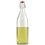 Bormioli Rocco Giara Bottle, 33.75-Ounce, Blue