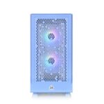 Ceres 330 TG ARGB Hydrangea Blue Mid Tower E-ATX Case Supports Hidden-Connector Motherboard; Preinstalled 2 x CT140 ARGB Fans; Rotational PCIe Slots; CA-1Y2-00MFWN-00; 3 Year Warranty