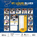 TURNER SPORTS St Louis Blues 2025 12×12 Team Wall Calendar (25998011955)