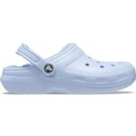 Crocs Unisex-Adult Classic Lined Clog, Blue Calcite, 11 Women/9 Men