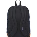 JanSport Cool Backpack, with 15-inch Laptop Sleeve – Large Computer Bag Rucksack with 2 Compartments, Ergonomic Straps, Navy